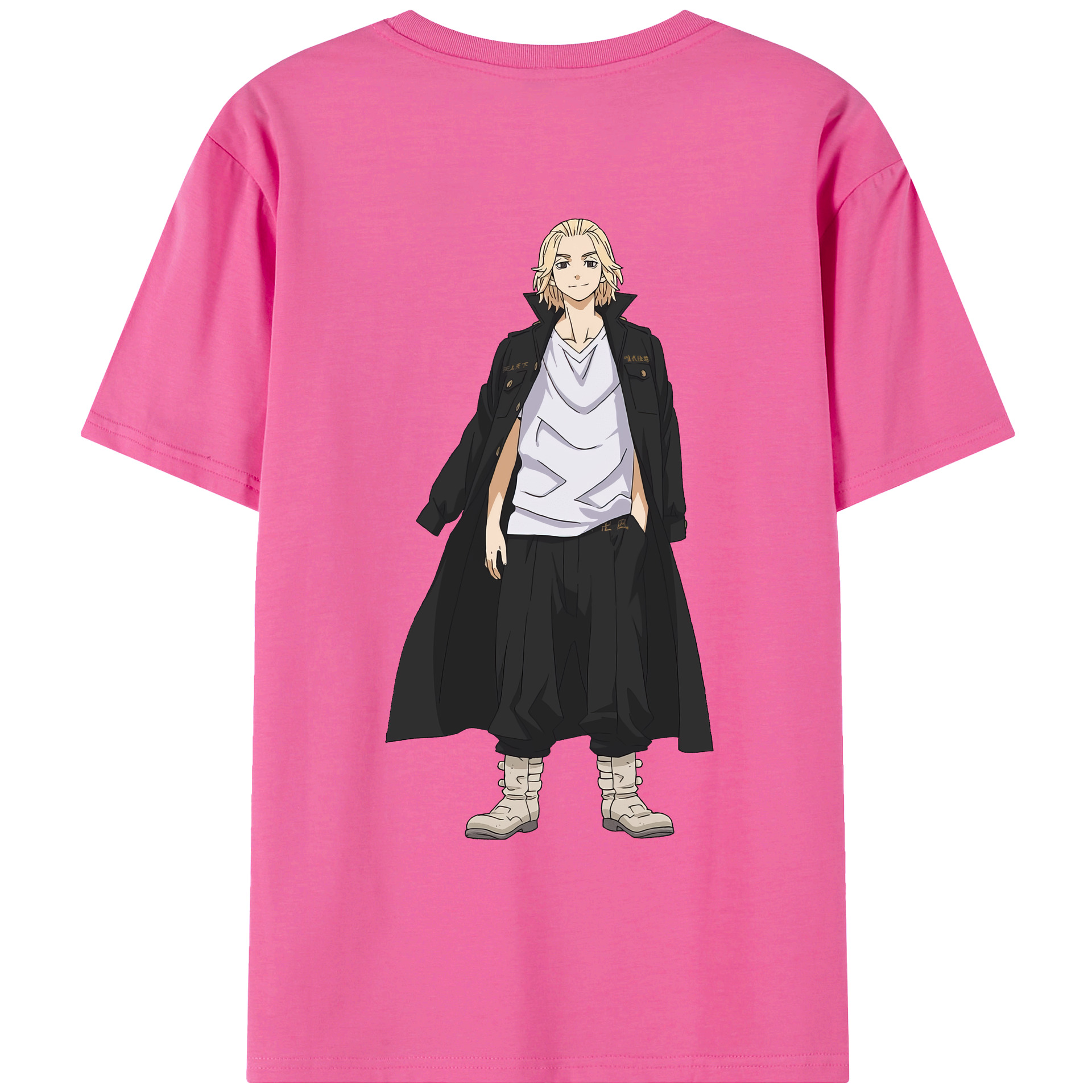 （画像用） 東京リベンジャーズ Tokyo Revengers レディース半袖Tシャツ(バックプリント)
